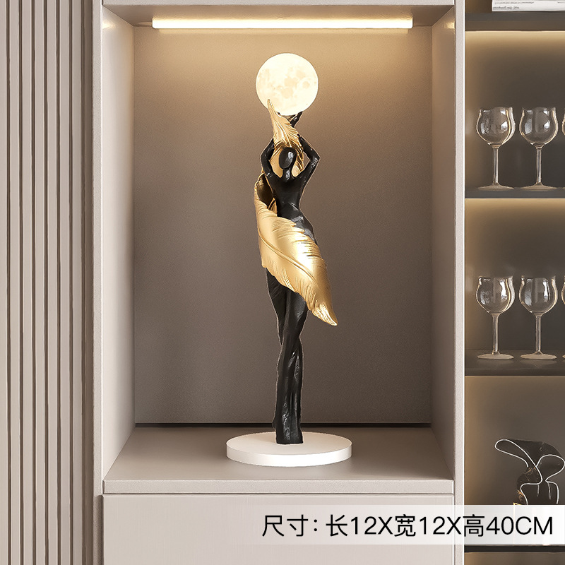 Floor Lamps Modern Art Lamp Home Decoration Lights Living Room Bedroom Humanoid Atmosphere Couch High-End Sculpture LED Lighting