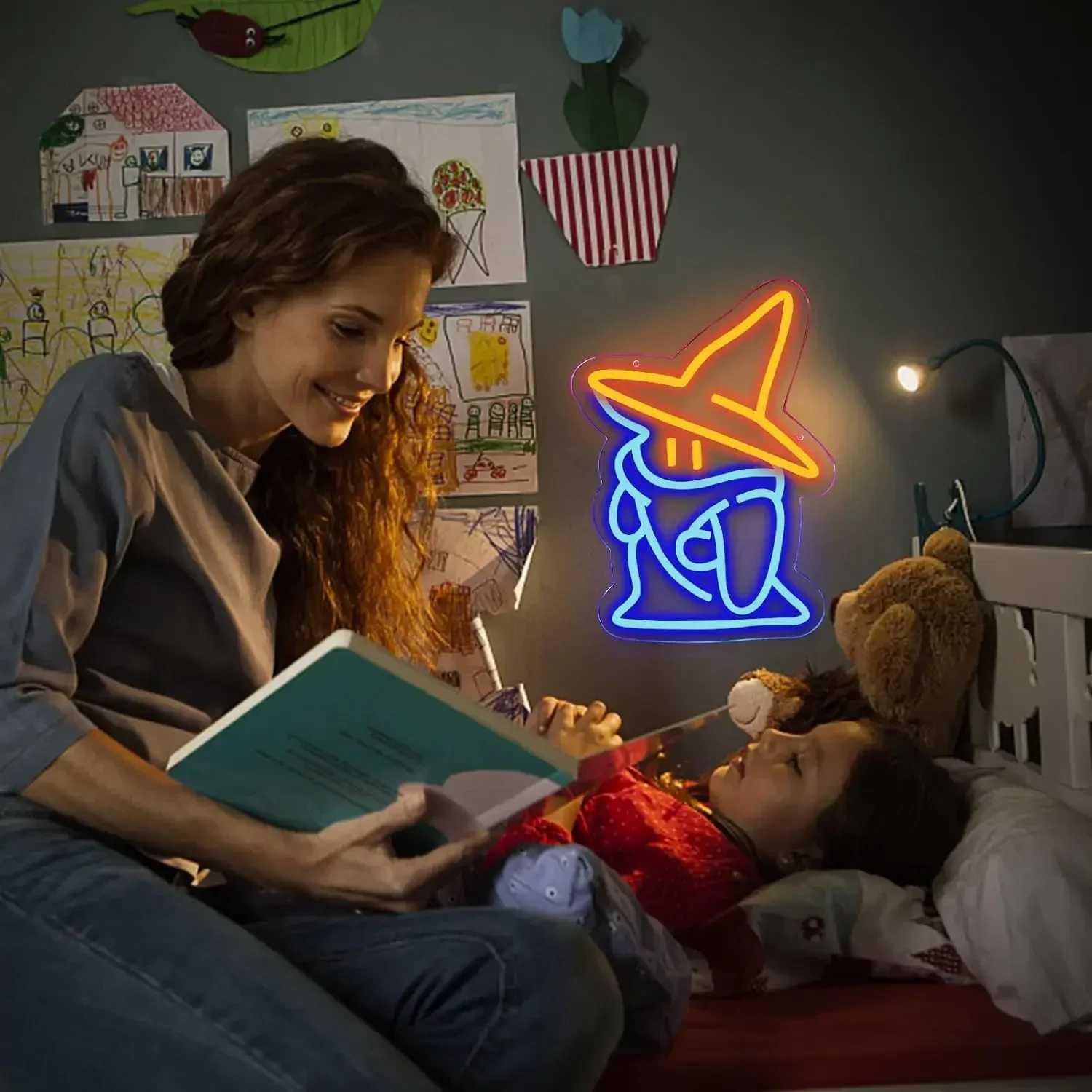 Genie Neon Light Sign Dimmable Neon Sign For Wall Decor Halloween Party Room Party Club Indoor Outdoor Decor Birthday GiftXJ250602