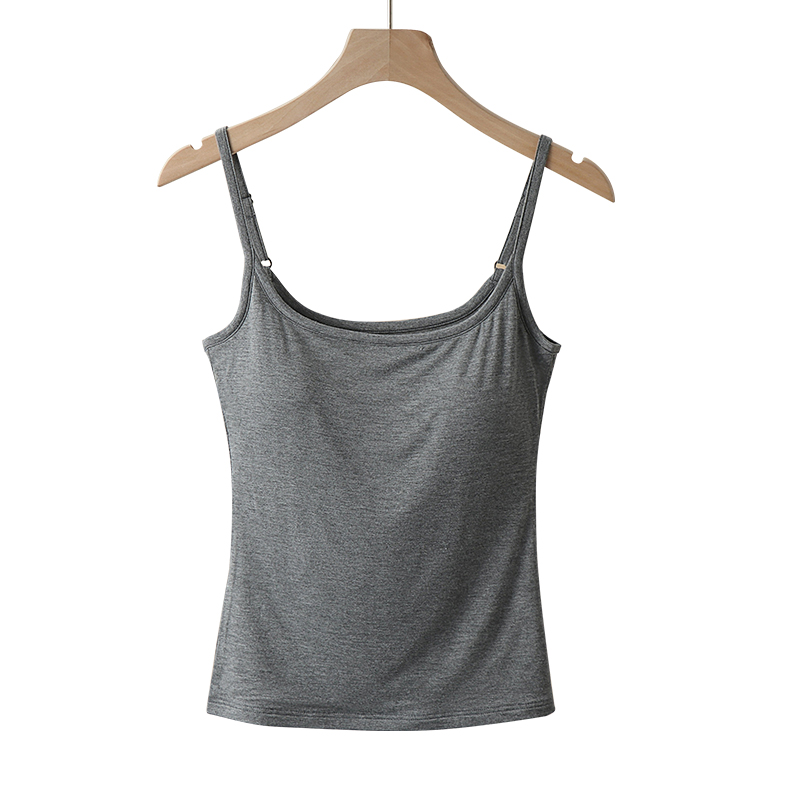 Summer Modal Women's Tanks One-piece Underwear Can Be Worn Outside Female Outward Expanding Suspenders