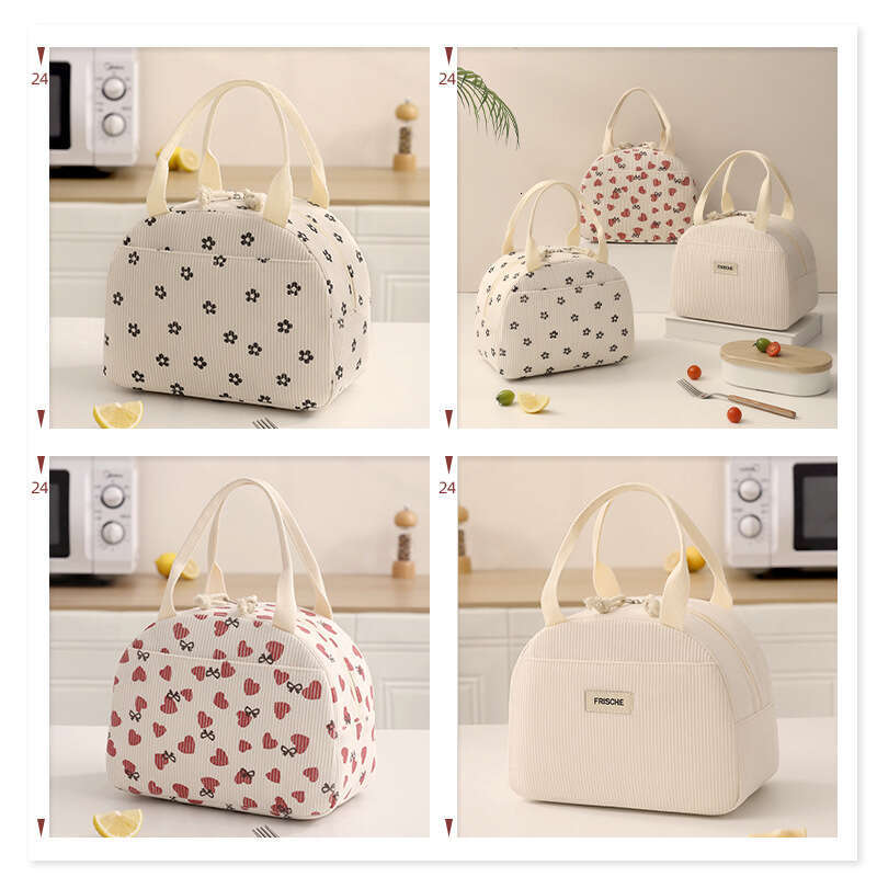 Beilian Portable Large Capacity Handheld Box for Work and Students Insulated Lunch Bag