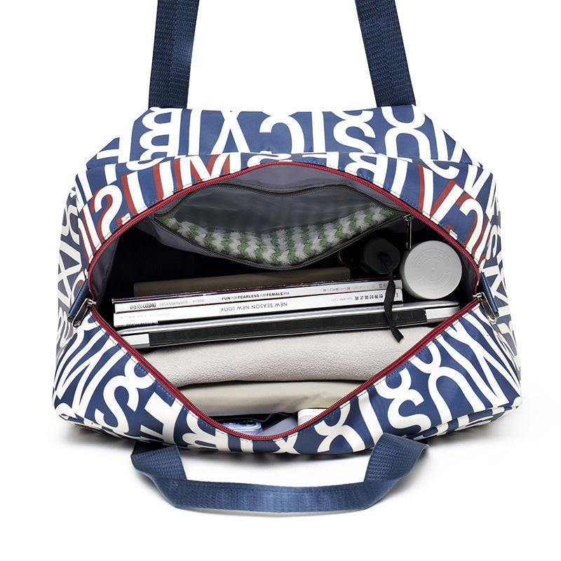 Expandable Extra Large Capacity Handheld Short Trip Travel Can Be Stuffed into Trolley Case for Women Maternity Storage Fiess Women's Bag