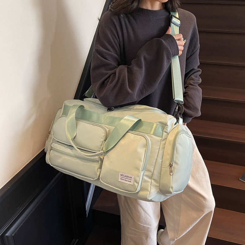 Student Waterproof Large Capacity Travel Short Business Trip Storage Lage Dry Wet Separation Swimming Yoga Fiess Bag