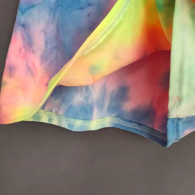 Kids Girls T-shirt Bright Fluorescent Color Tops Shirt Summer Children Casual Soft Comfortable T-shirt For Girl Clothing T250603