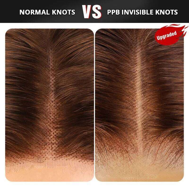 30 34 Inch Loose Deep Wave Frontal Wig 13x6 Ombre Highlight HD 4/27 Colored Curly 13x4 Lace Front Human Hair Wigs
