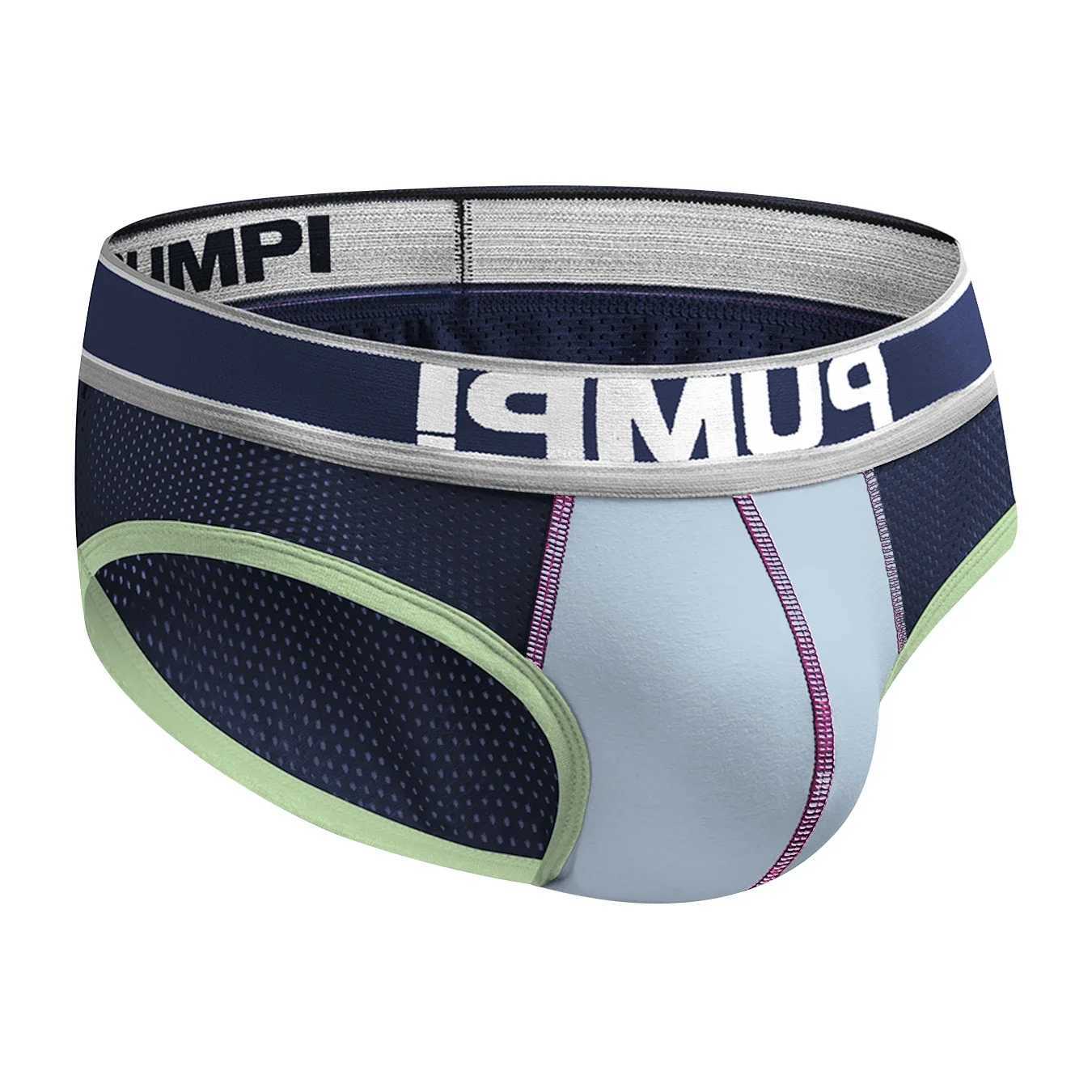 Pcs Sexy Men Underwear Breathable Mesh Mens Briefs Underpants Gays Bikini Briefs Sissy Patchwork Mens Panties Man Brief Trunks W250603