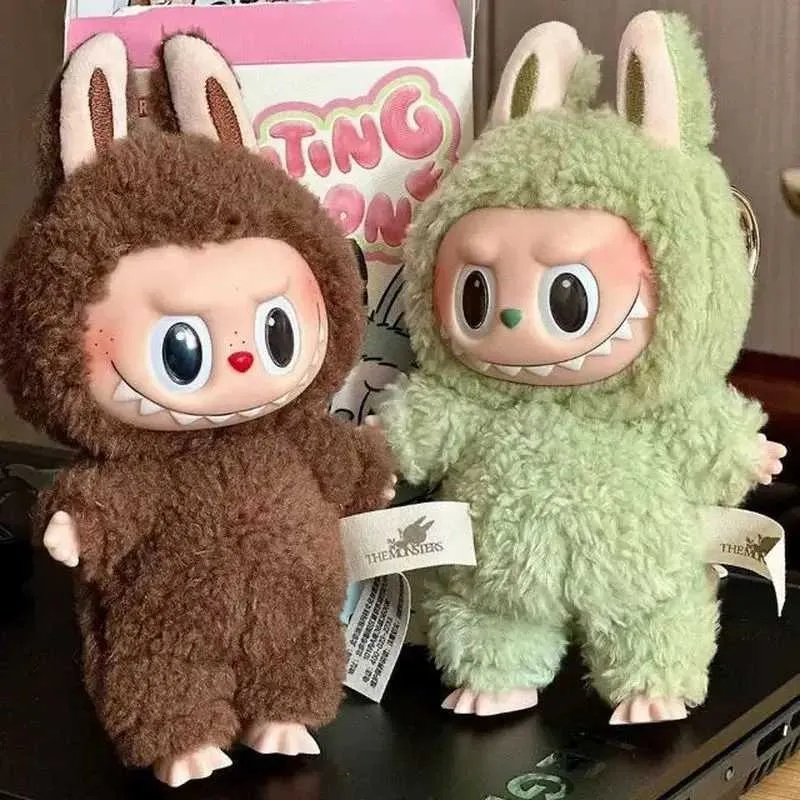 New High-quality Blind Box Labubu The Monsters Exciting Macarons Series Toys Cute Action Anime Figure Dolls Kid GiftsC250310