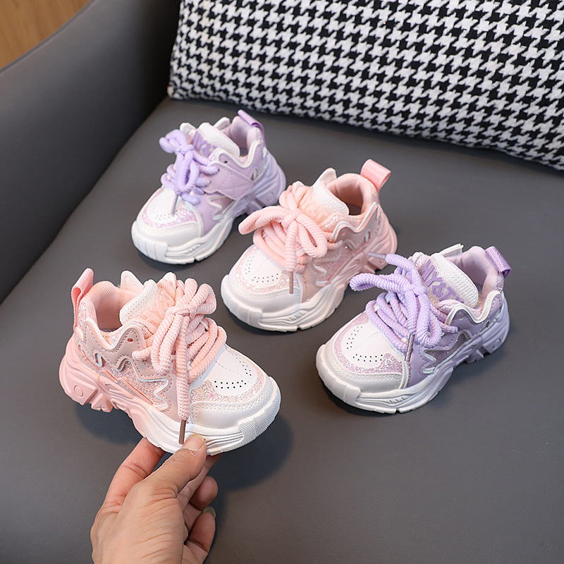 Ddmyshoesvip Kids Children S Dad Spring New Non Slip Soft Sole children's shoes Sports Toddler Girls Running Shoes Trendy