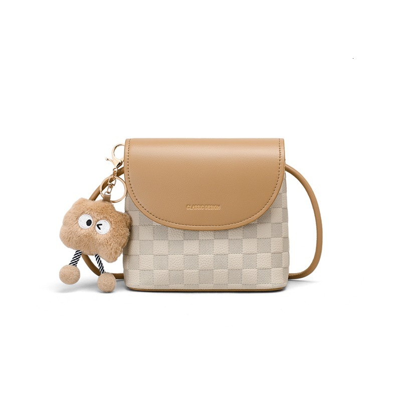 High Quality And Fashionable Women's Handbag 2025 New Crossbody Bag Mini Premium Leather Women's Single Shoulder Small Square Bag Luggage
