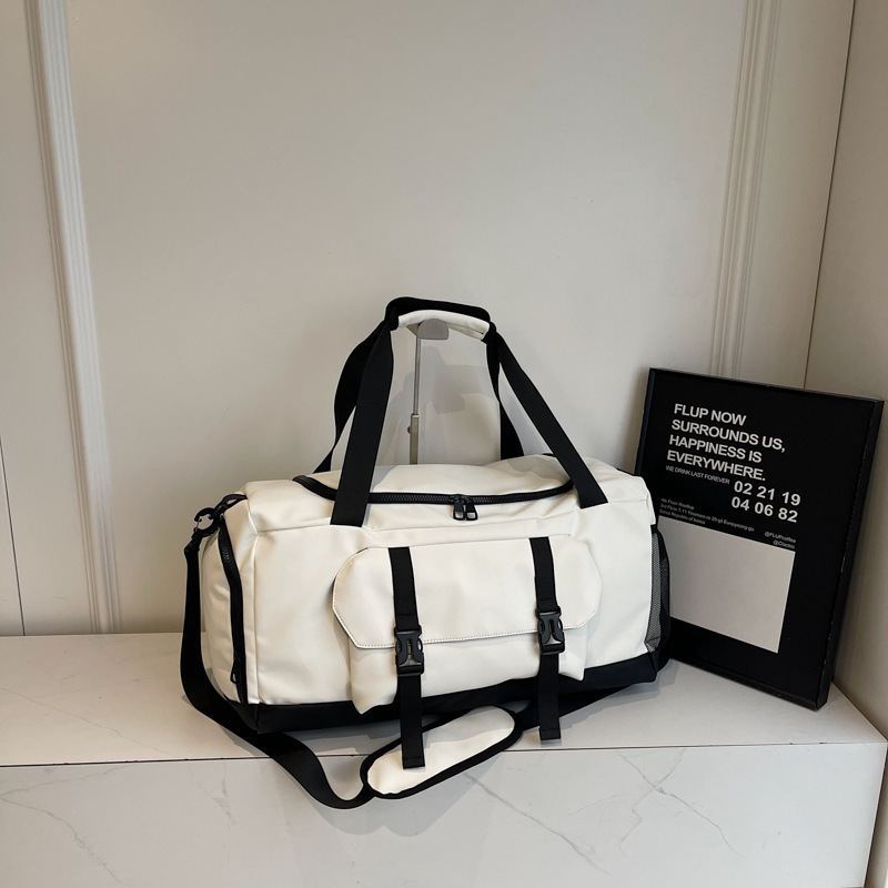 New Casual Dry Wet Separation Sports Fiess Swimming Short Trip Handheld Travel Independent Shoe Compartment Lage Bag