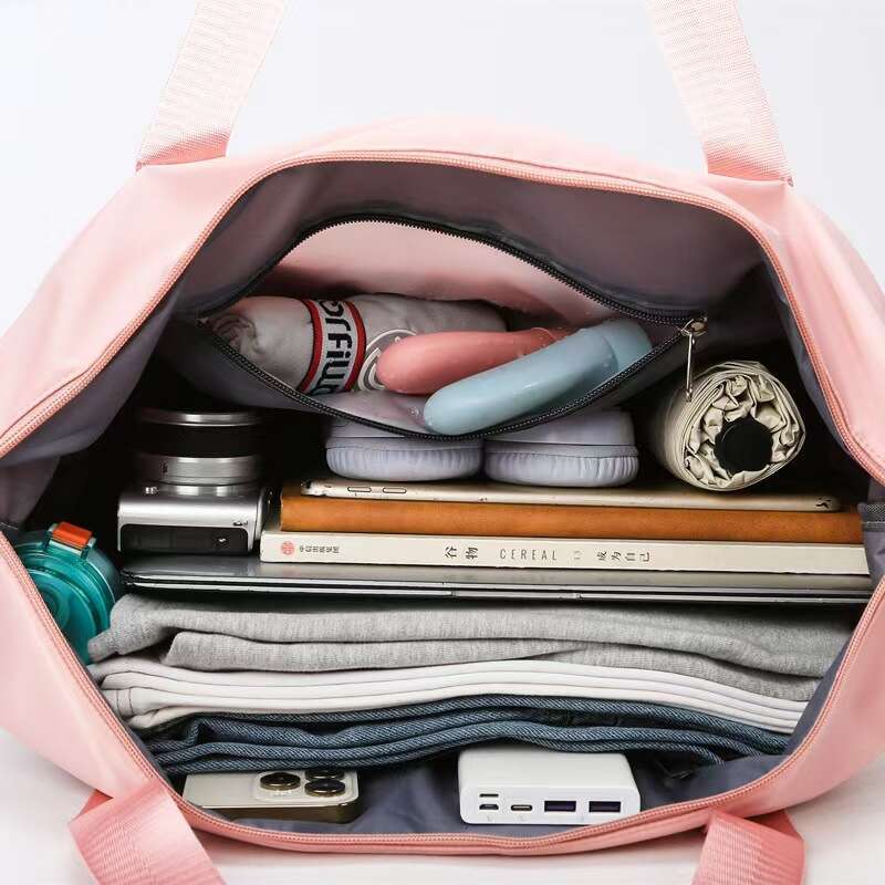 Dry Wet Separation Shoulder Expansion Yoga Fiess Large Capacity Foldable Travel Lage Storage Bag