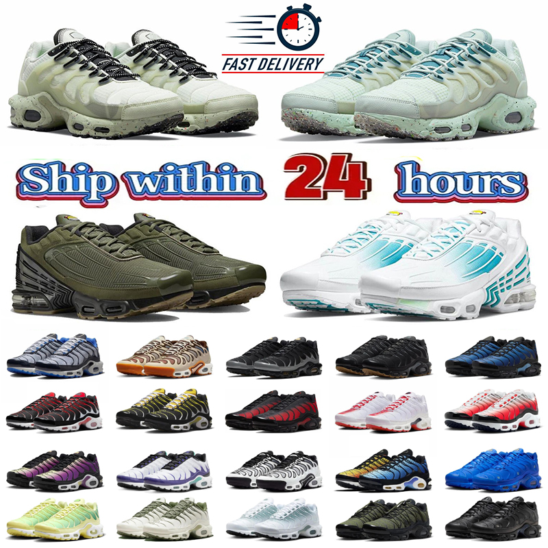 Designer tn Running Shoes for Men Women Triple Black White tnss chaussure Womens Outdoor Shoe Mens Trainers Sneakers 40-45