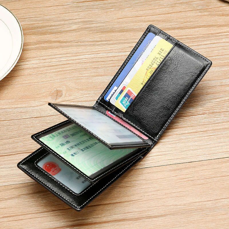Upgraded Genuine High-end Driver's Holder, Unisex Oil Wax Leather Motor Vehicle Driving License Book Document Holder