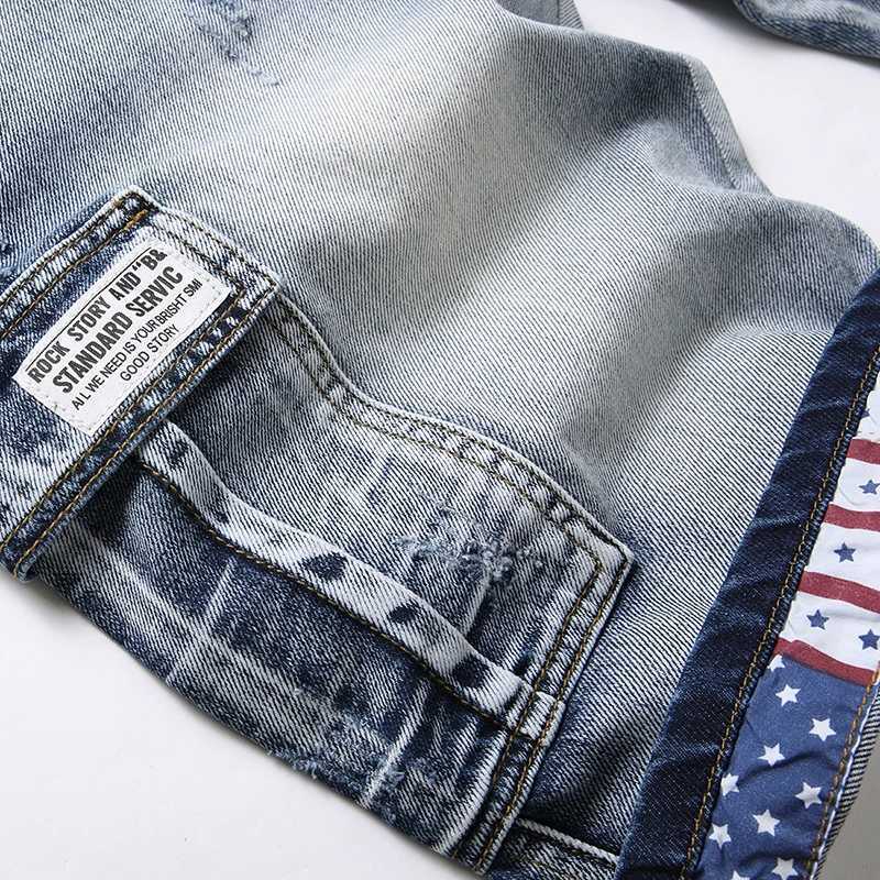 2024 Summer New Mens Short Jeans Brand Clothing Bermuda Cotton Shorts Men Streetwear Breathable Casual Denim Shorts T250603