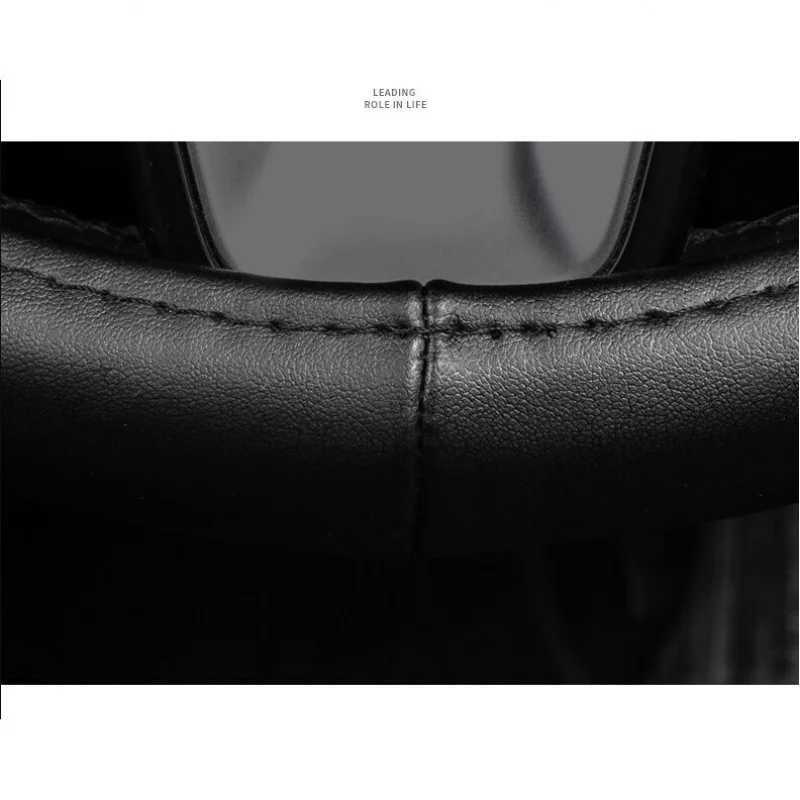 PU Leather Car Steering Wheel Cover for CX-3 CX-4 CX-5 CX-7 CX-9 Mazda 3 Axela 6 Gh Gj Demio Anti-Slip Funda Volante R250603
