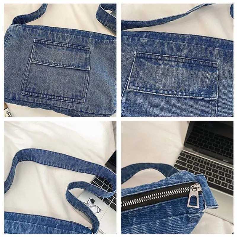 Summer New Shoulder Bag Retro Cowboy Crossbody Bag High Capacity Womens Tote Bags Designer Solid Phone Pack Female Luxury Purse W250602