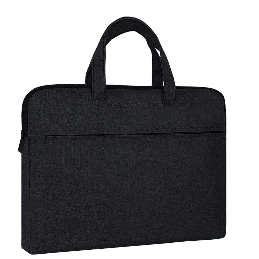 Men's Briefcase Business Document Government File Handbag Women's Canvas A4 Civil Servant Laptop Bag