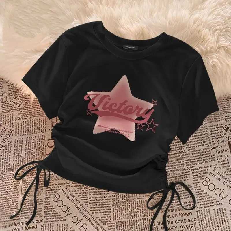 Girls T-shirts Short-sleeve Tops for Kids Summer Children Tees Fashion Style Teenager Blouse Baby Outfits Clothing T250603