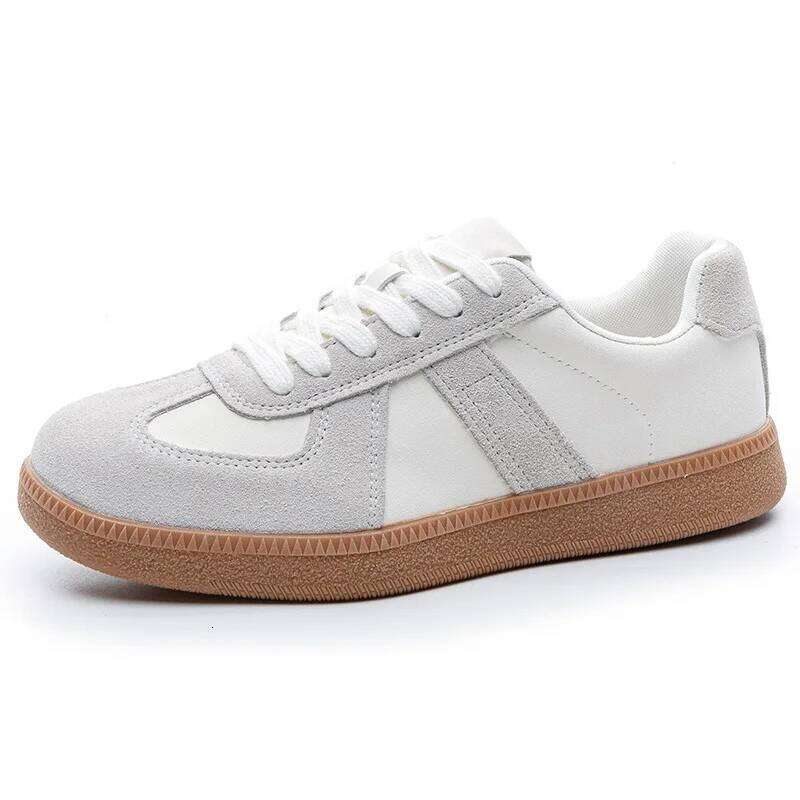 Gacimy Women's Casual Sneakers Breathable Non-Slip Tennis Walking New Leather Suede Flats Women Fashion Sports Shoes