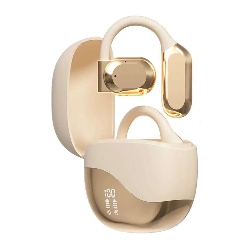 Real Time AI Earbuds Bluetooth-Compatible 5.4 Noise Cancelling Smart Voice Translator Ear Hook Translation Earphones