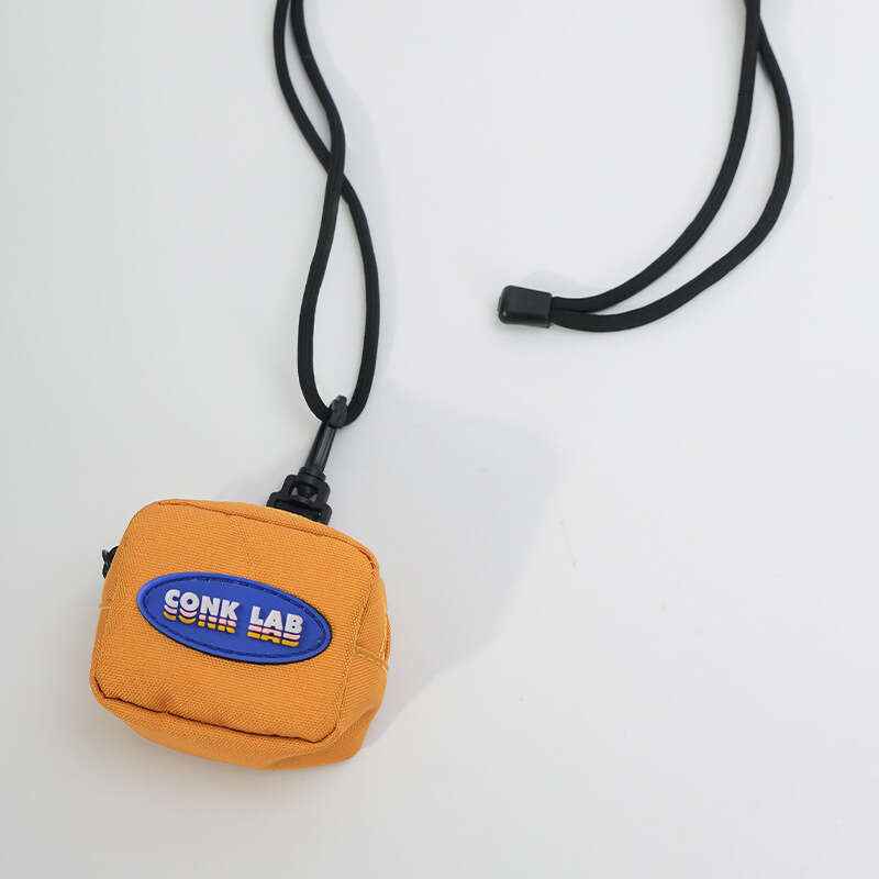 Headphone Neck Mini Coin Purse Card Holder Key Crossbody Men's Trendy Decorative Small Hanging Bag Women's Ins