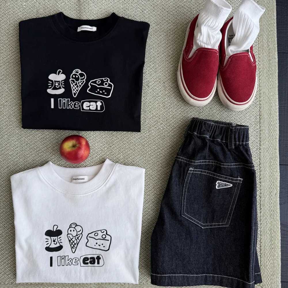 New Summer Childrens Solona Cool Original Letter Printing Short-Sleeved T-Shirt for Boys and Girls T250603