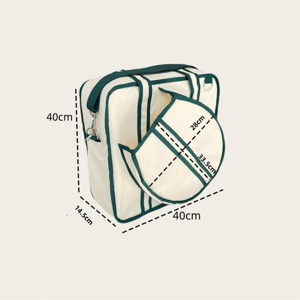 Tennis Racket Bag Large Tennis Bag Waterproof Tennis Racket Shoulder Bag Pickleball Bag for Men and Women 250530