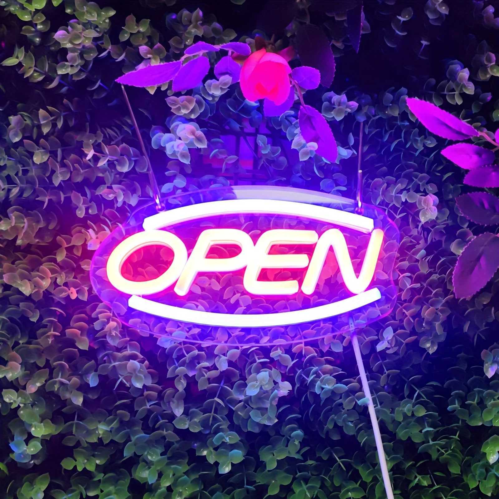 1pc USB-Powered Neon Open Sign Ideal for Bars Coffee Shops Stores and Outdoor Decor Attractive Design for Business Appeal DecorXJ250602