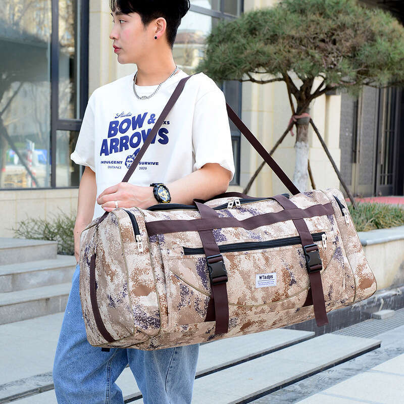 Single Shoulder Handheld Travel Capacity Camouflage Storage Clothes Extra Large Durable Lage Bag