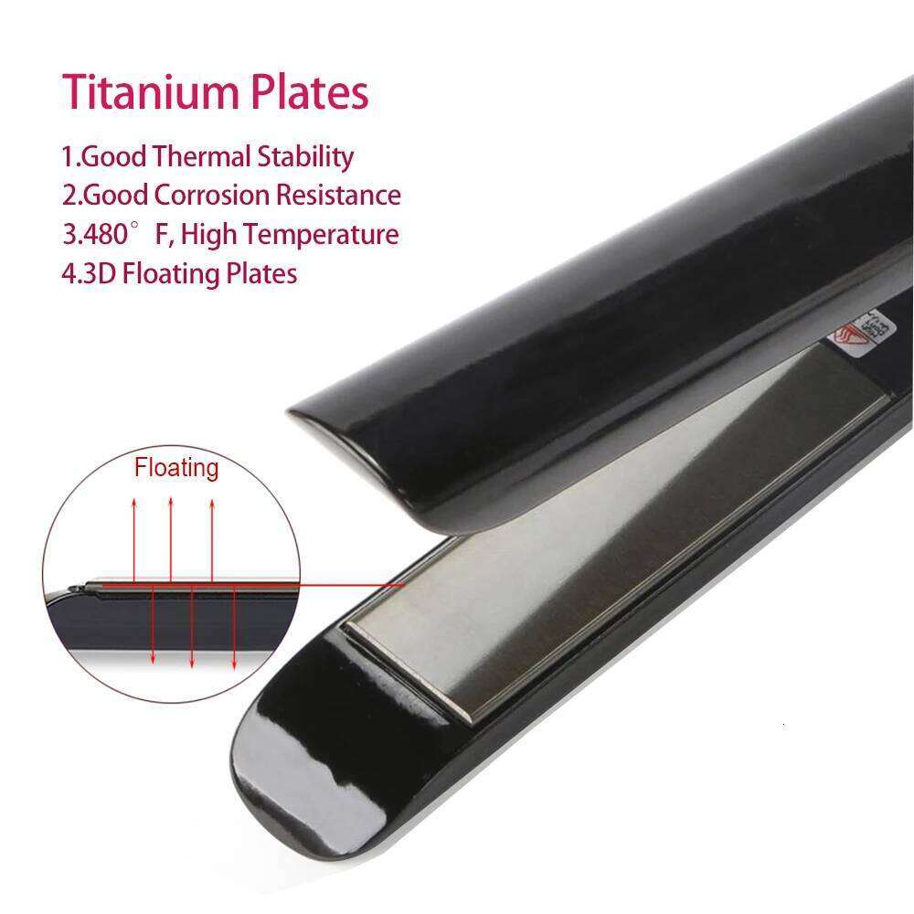 Salon Flat Iron MCH Keratin Treatment Professional Hair Straightener Fast Heating High Temperature Irons