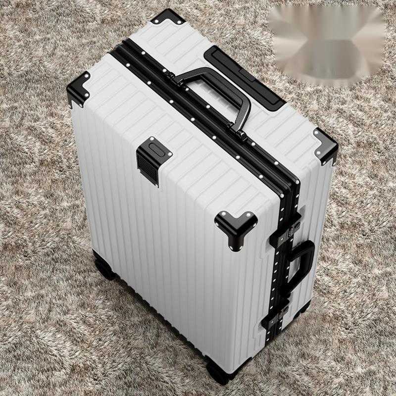 Luggage Female Student Aluminum Frame Trolley Case Male 20 Inch Password Universal Wheel Luggage Large Capacity