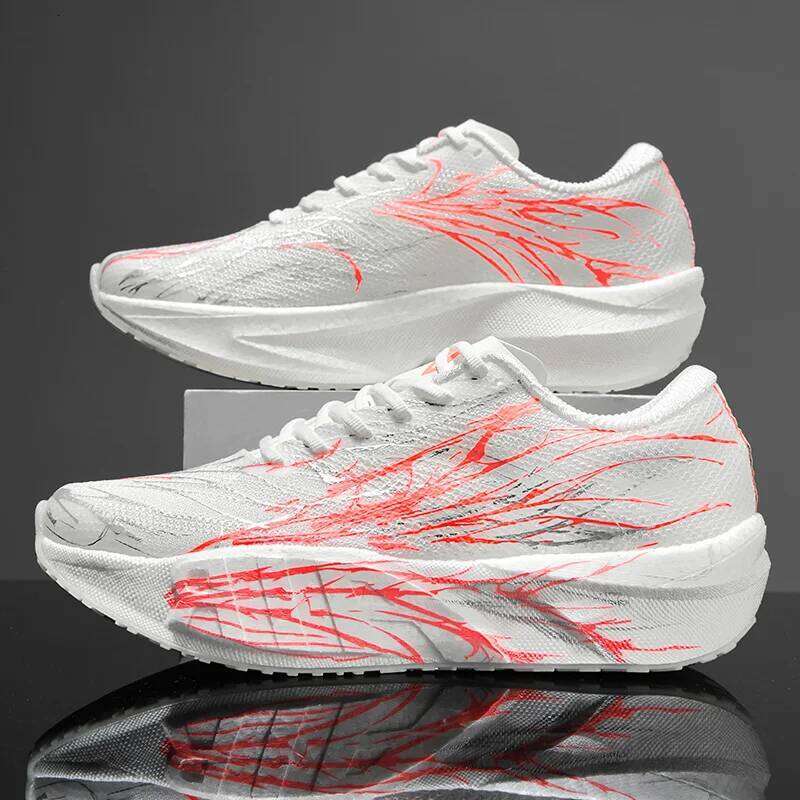 2025summer breathable comfortable lightweight high quality fashion casual sneaker carbon plate running shoes couple Style36-44