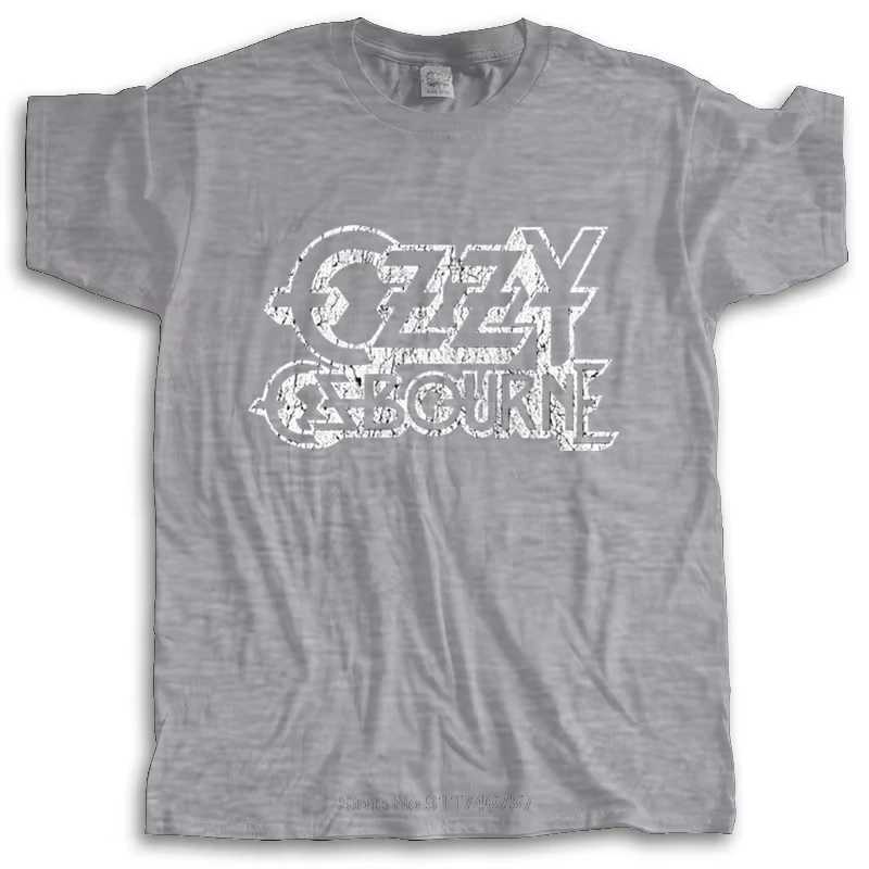 T-shirt Men Summer Top Tees Ozzy Osbourne Vintage T-Shirt Summer Paired T Shirts New Fashion Tee-shirt Man Tee W250603