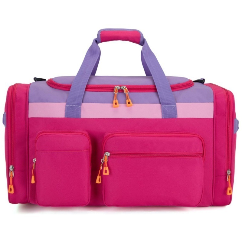 New Large Travel for Kids with Shoe Compartment Anti-Theft Carry-On Airplane Weekend Bag