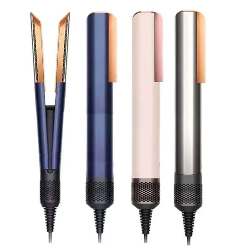 2 IN 1 Professional Straightener Dryer Heat-Up Hair Flat Negative Ion Iron Long-Lasting Styling Tool curling iron