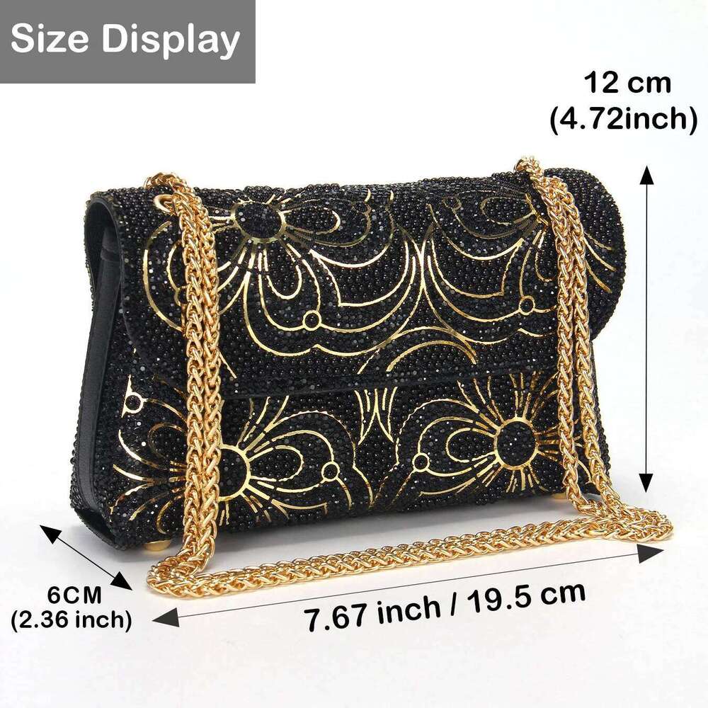 Rhinestone ladies Gorgeous dinner bag Pearl Shoulder Bag , sequined flower design handbag, single chain adjustable as crossbody , handbag,