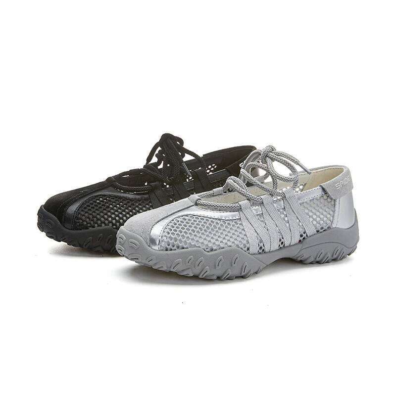 AIYUQI 2025 New Women's Sneakers Non-Slip And Comfortable Mesh Female Sandals Large Size Mary Jane Shoes For Women