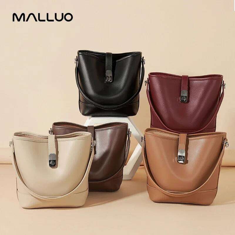 Women Natural Cow Leather Shoulder Bag Female Retro Designer Durable Cowhide Handbags Ladies Cute Fashion Crossbody Bags