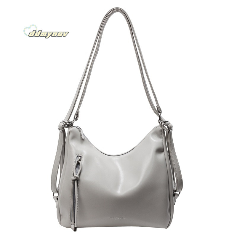 2025 Trendy Simple Fashion Large Capacity Tote New Korean Style Casual Shoulder Bag for Women ddmynov
