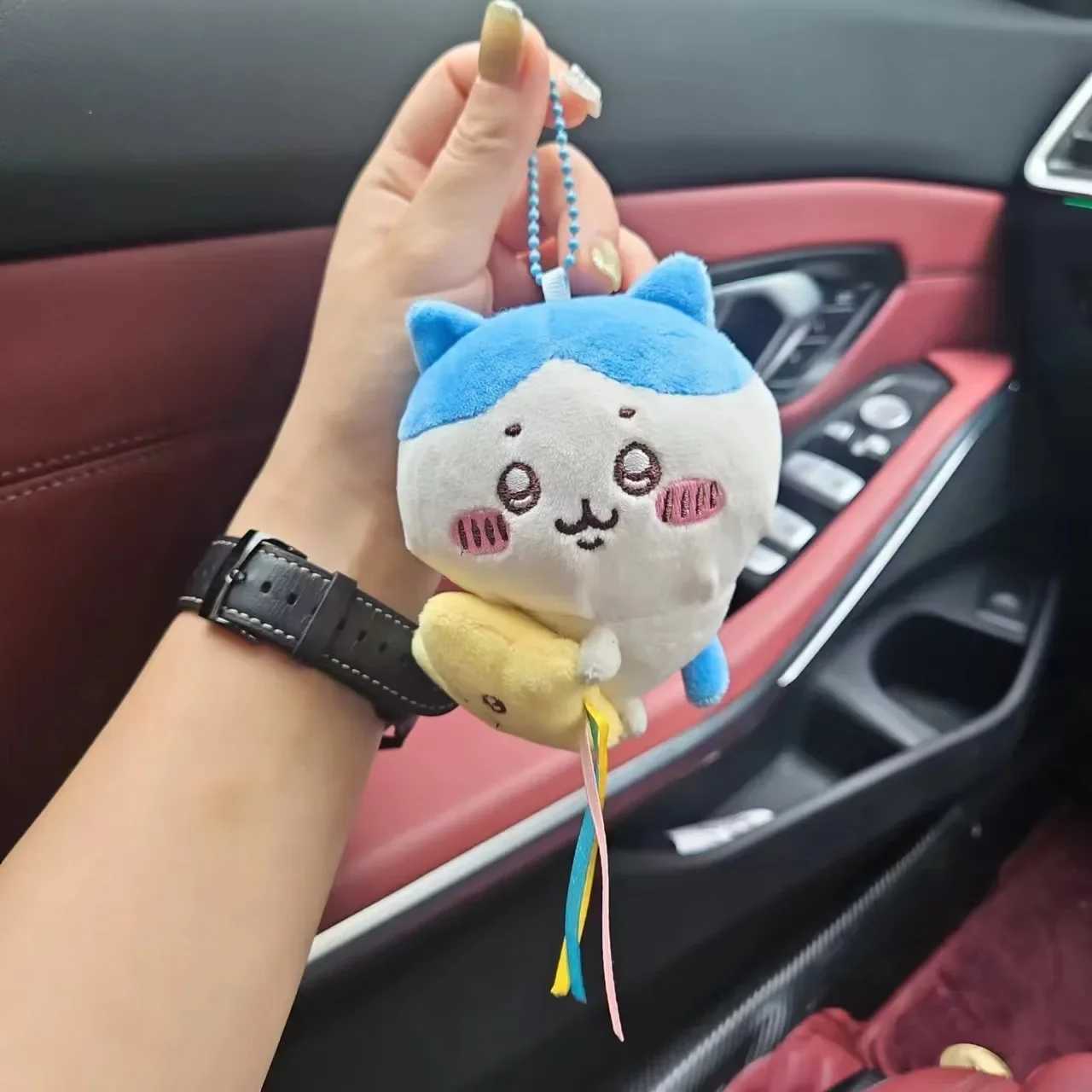 Chiikawa Plush Doll Pendant Star Hugging Series Hachiware USAGI Cute Cartoon Keychain Hanging Keychain Plush Doll AccessoriesXJ250602