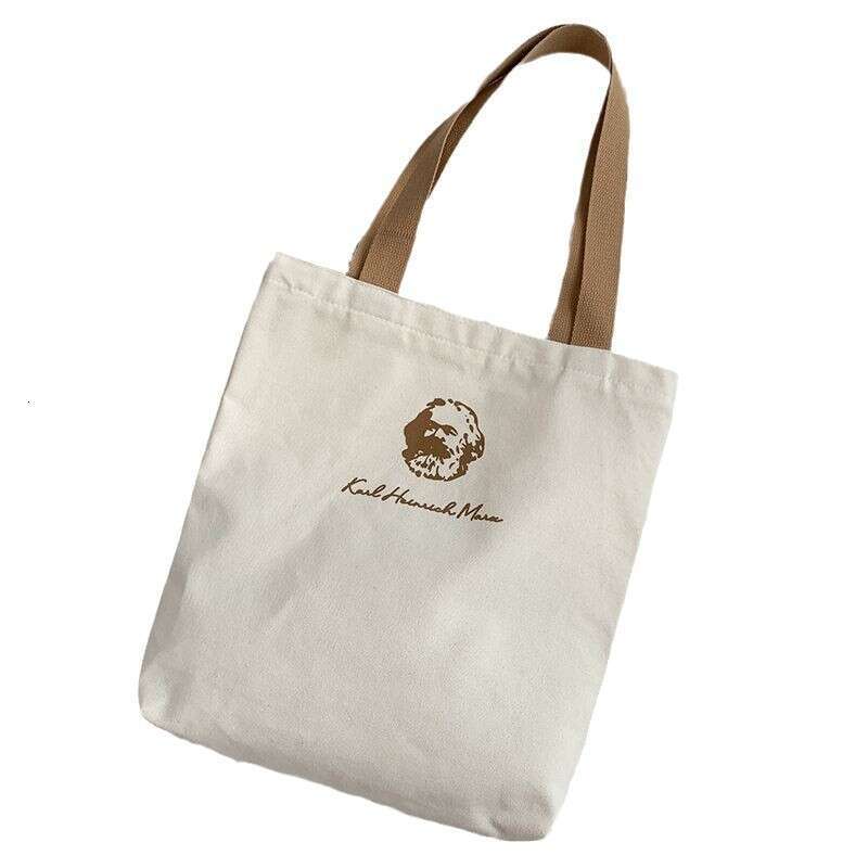 Cultural Creative Surroundings Marx Canvas for Men Women School Students Handbag Tutoring and Extra Classes Backpack Cloth Bag New Trend