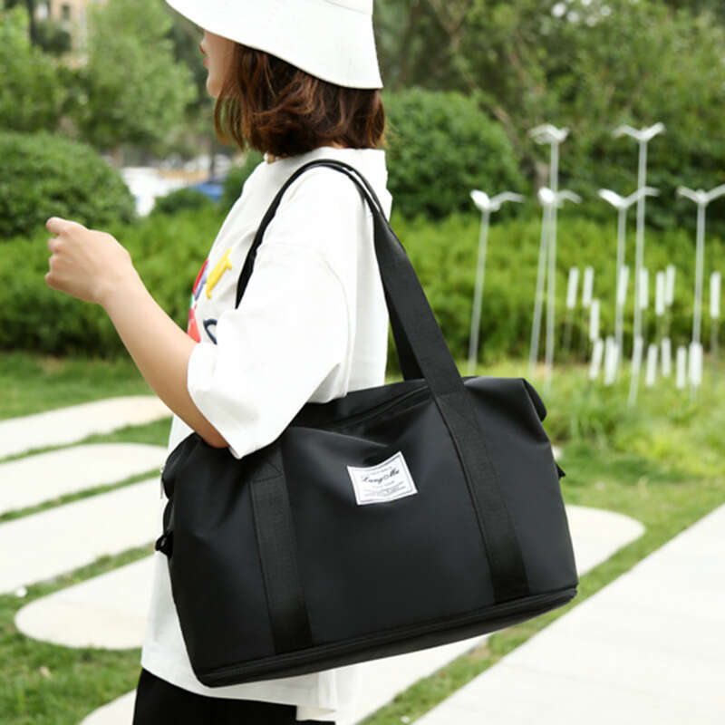 Printed Large Capacity Outdoor Travel Lage Handheld Short-Distance Shoulder Gym Bag