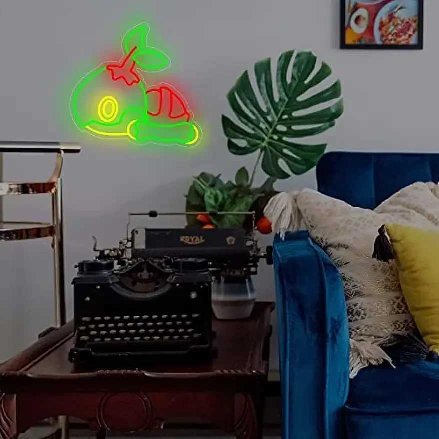 Gaming Neon Sign for Game Room Party Wall Decor for Kids Boys Man Cave Best Gifts for Anime Lovers USB Powered Anime LED Light XJ250602