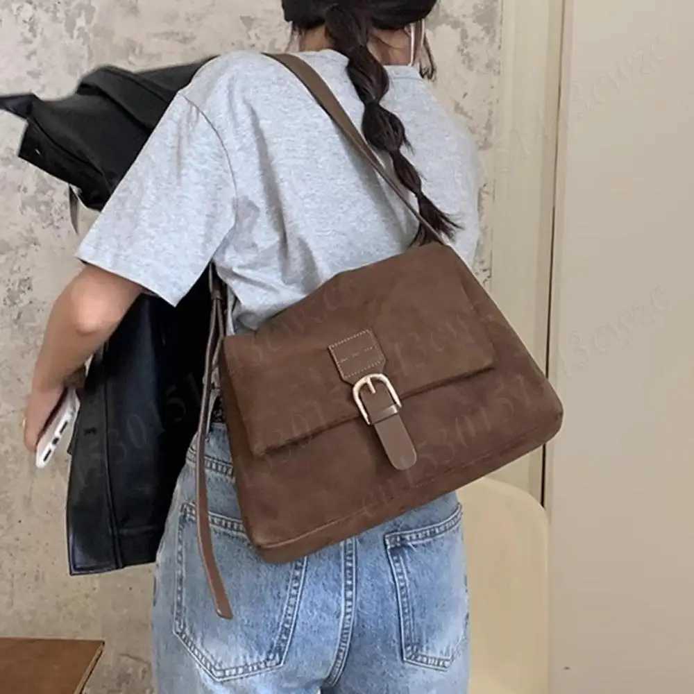 Women Chic Hobo Bag Faux Suede Shoulder Bag Large Capacity Casual Messenger Bag Solid Color Fashion Tote Handbag Satchel Bag W250602
