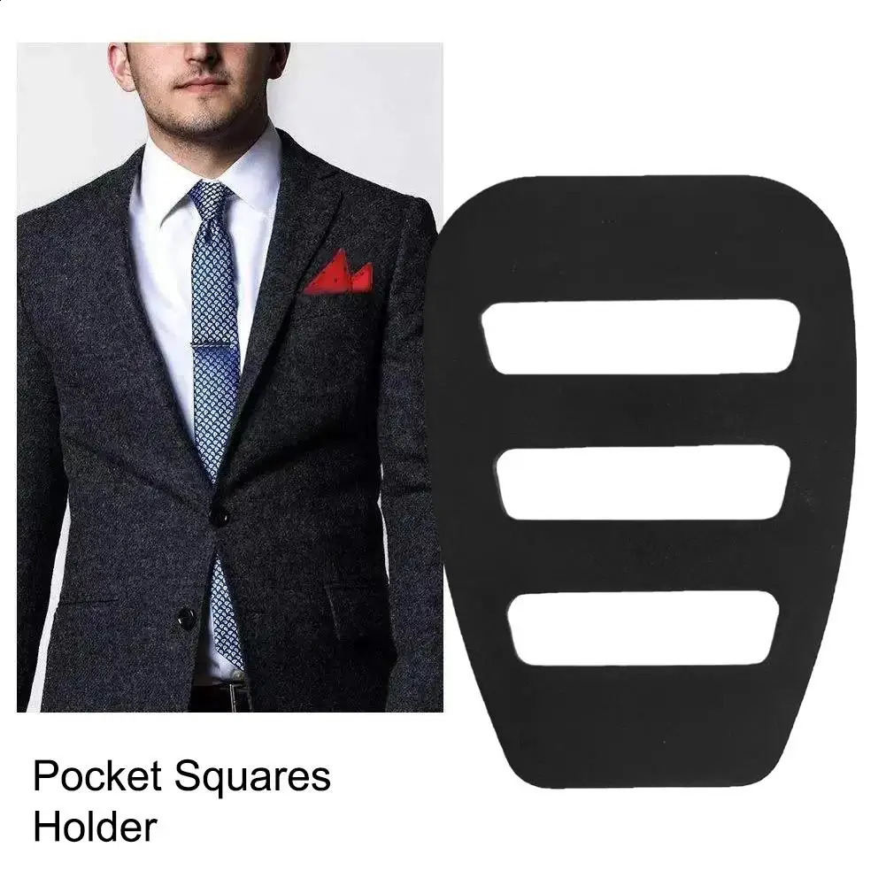 Pocket Square Holder Handkerchief Keeper Organizer Accessories For Men Scarf Suits TuxedosVests Dinner Jackets 250528