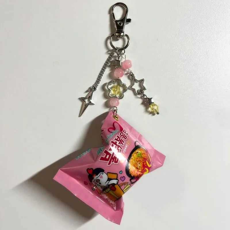 handmade Buldak ramen keychains AestheticXJ250602