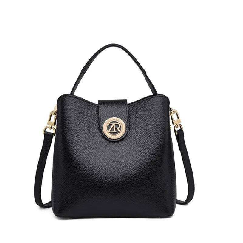 Women's Bags Designer ZOOLER Full Genuine Leather Shoulder Tote Bags Women Trendy Handbag Totally Skin Fashion Top Handle Purses #Wg385