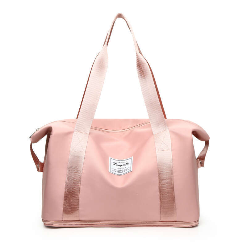 Travel Foldable Dry Wet Separation Duffel Large Capacity Lightweight Sports Handheld Lage Yoga Fiess Bag