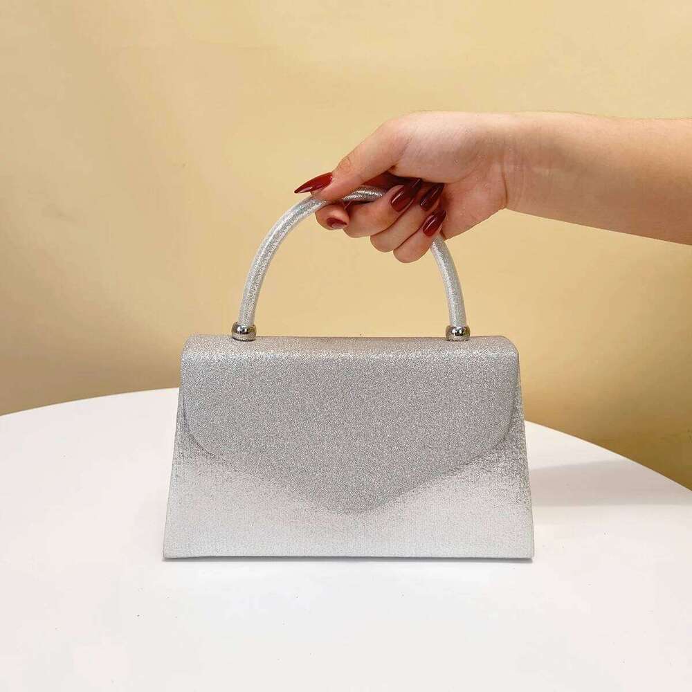 Design Women Bucket Clutch Green Color Merry Christmas Gift Handbags Sequins Glitter Evening Bags For Purse