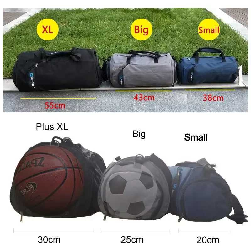 Travel Bag for Men Large Gym Fitness Bag Wet Dry Training Shoes Shoulder Handbags Multifunction Work Out Portable Luggage Duffel XJ250603