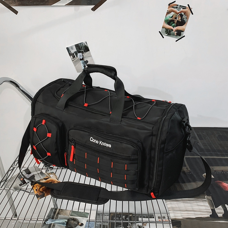 Crossbody Gym Bag for Men, Wet and Dry Separation, Multifunctional Bag, Large Capacity Handbag, Outdoor Travel Backpack